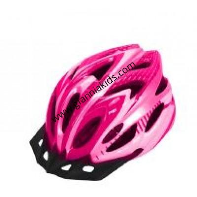 Pink helmet
