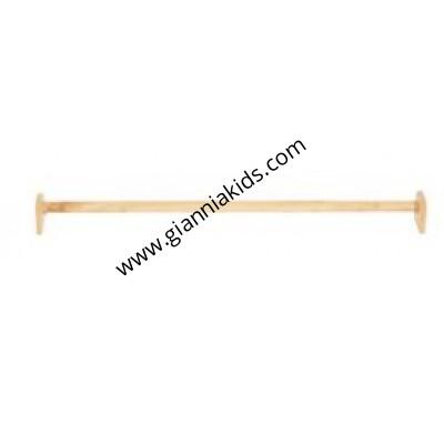 Wall panel wooden stick handrail