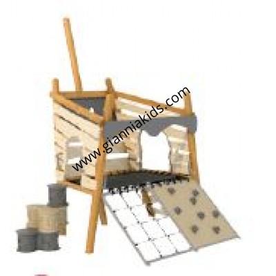 Pirate ship climbing - bow