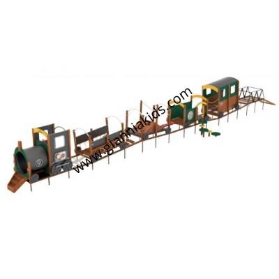 Outdoor Sports Sensory Integration Train - Straight Line Group