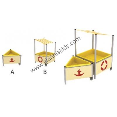 Combination sand pool