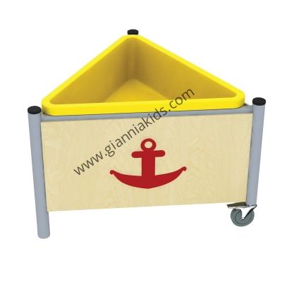 Triangle Sand and Water Playing Group - Boat Head (Including Teaching Tool Box)