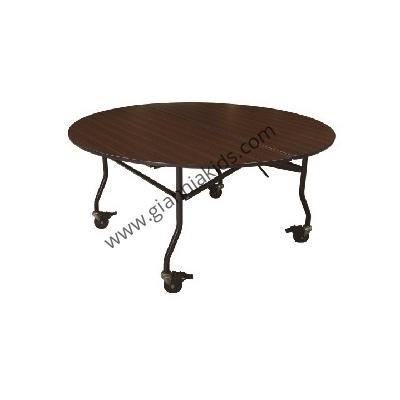 Folding table panel