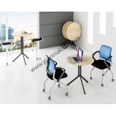 Multi purpose mobile folding table