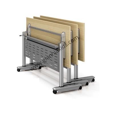 Multi purpose mobile folding table