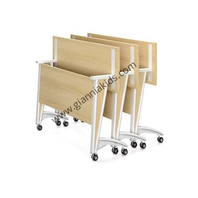 Multi purpose mobile folding table