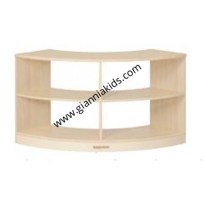 Second floor 90 degree angle cabinet