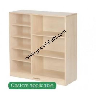 Three layer multi-purpose teaching aid cabinet
