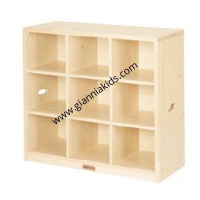 Nine grid cabinet