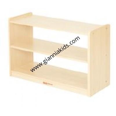 Hollow two compartment cabinet