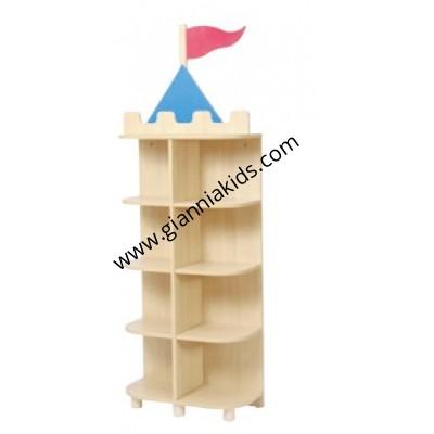 Double sided corner cabinet