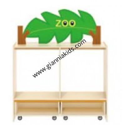 Clothing and shoe cabinet