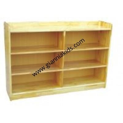 Solid wood toy cabinet