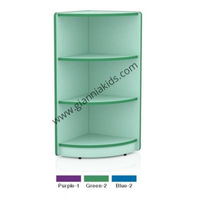 Corner storage cabinet