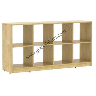 8-compartment storage cabinet