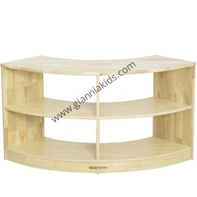 Hollow fan-shaped cabinet