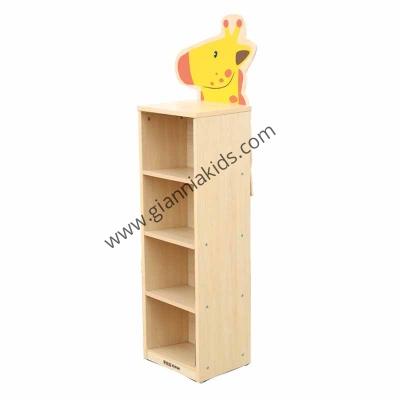 Vertical 4-panel cabinet