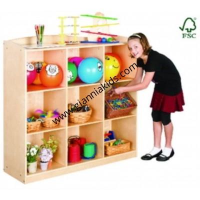 Storage cabinet 6 compartments/9 compartments
