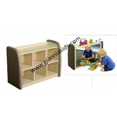 Soft padded storage cabinet