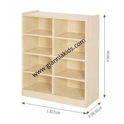 8-grid cabinet