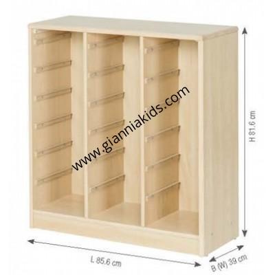Teaching aid box cabinet
