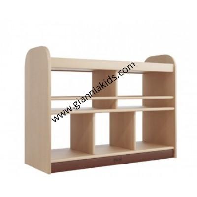 2-layer 5-grid cabinet