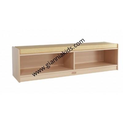 Shoe changing cabinet