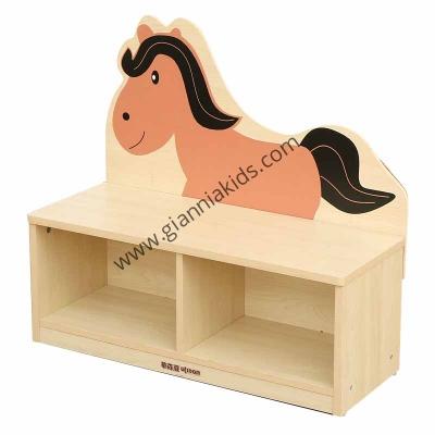 Single layer double compartment cabinet