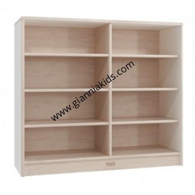 8-compartment storage cabinet